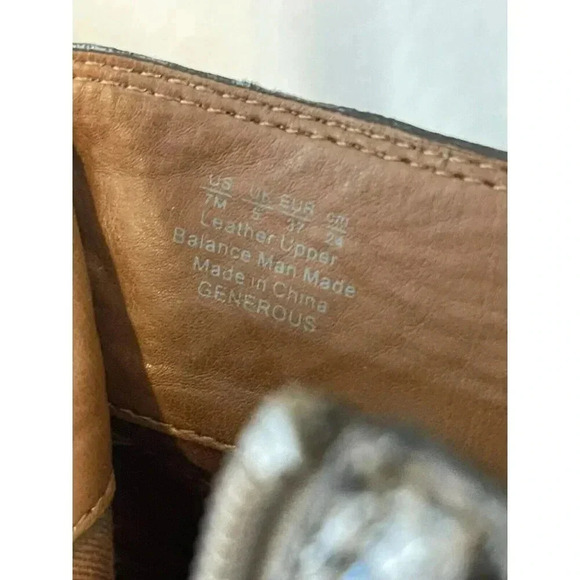 Franco Sarto Size 7M Generous Leather Snake Print Block women Heel Bootie - Picture 12 of 14